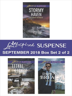 cover image of Harlequin Love Inspired Suspense September 2018--Box Set 2 of 2